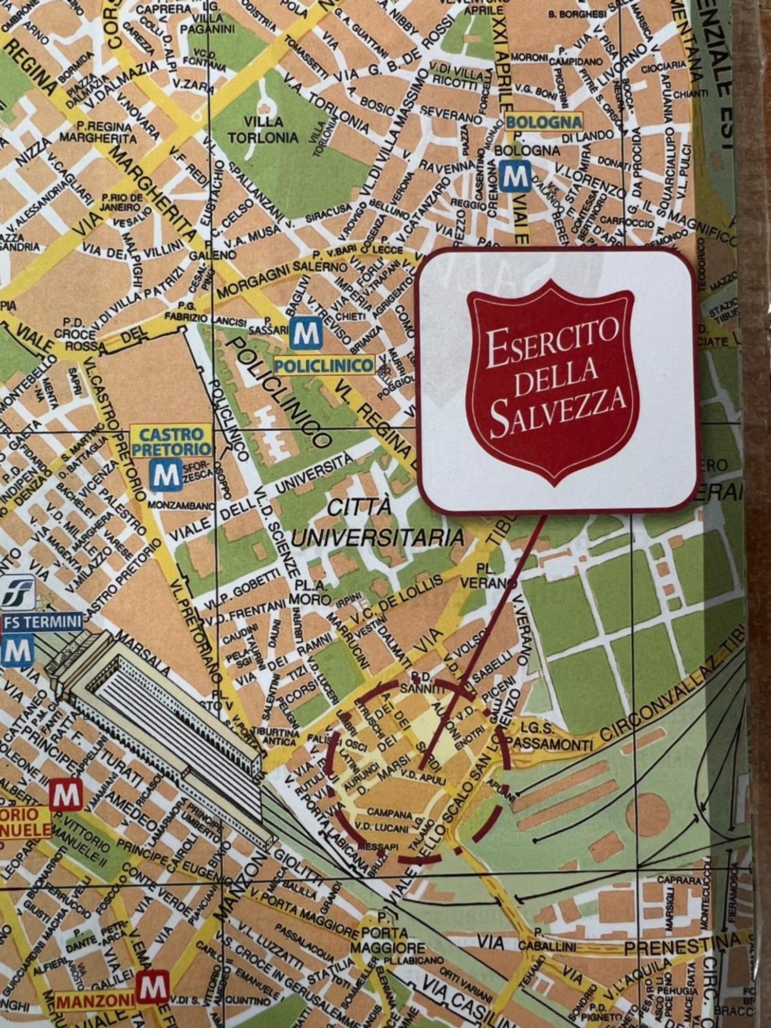 Foresteria Roma Esercito Della Salvezza Exterior foto